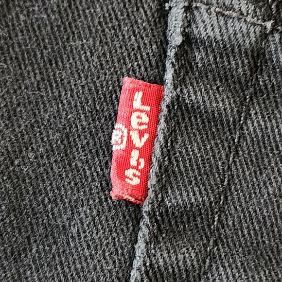 Levi's Black 513 Size 34 30 Jeans - Picture 6 of 6